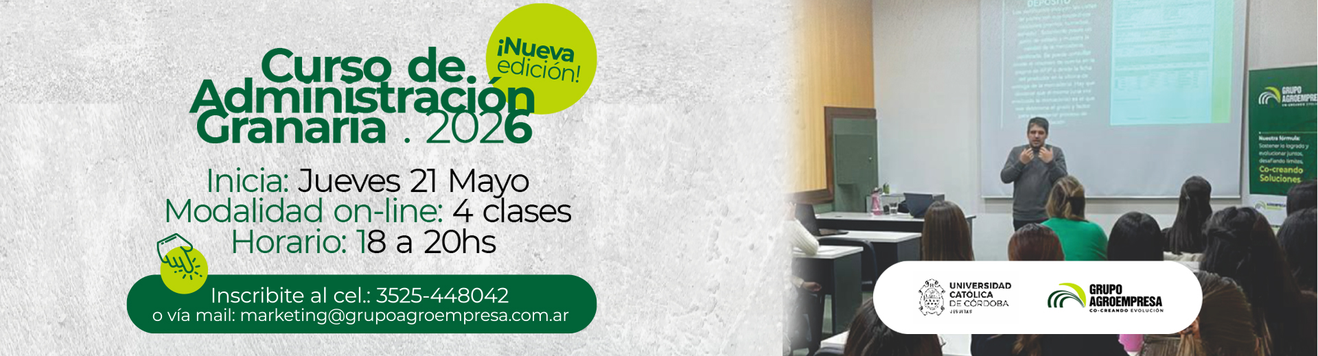 Curso Administración Granaria - Grupo Agroempresa